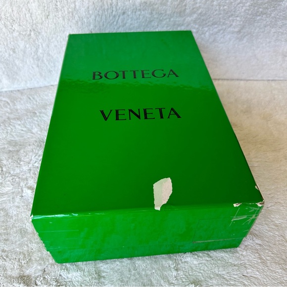 NEW Bottega Veneta Black Lido Intrecciato leather mules heels sandals - Picture 5 of 6